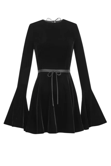 Saint Laurent Backless Skater Dress