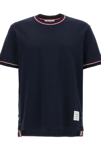 Thom Browne Milan Striped Crewneck T-Shirt