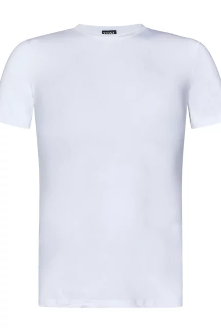 Zegna Short-Sleeved Crewneck T-Shirt