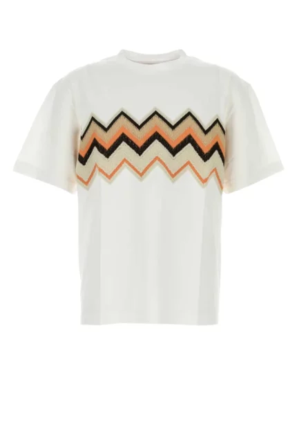 Missoni Zig Zag Embroidery T-Shirt