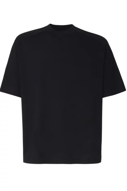 Emporio Armani Logo Embossed Crewneck T-Shirt