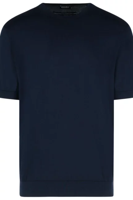 Zegna Short-Sleeved Crewneck T-Shirt