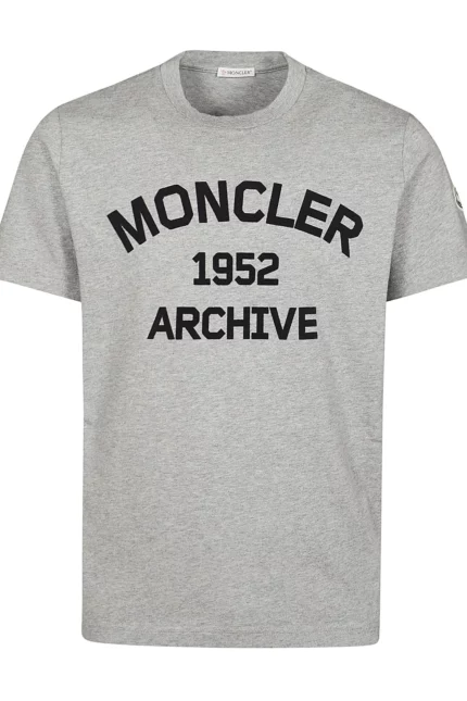 Moncler Logo Printed Crewneck T-Shirt