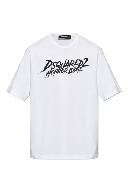 Dsquared2 Logo Printed Crewneck T-Shirt