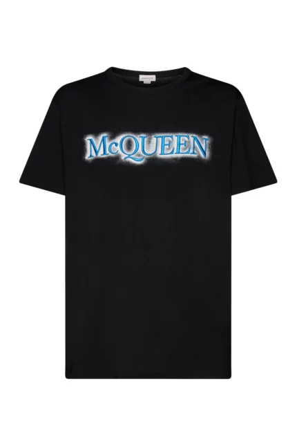 Alexander McQueen Logo Printed Crewneck T-Shirt