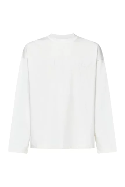 Jil Sander Logo Printed Crewneck T-Shirt
