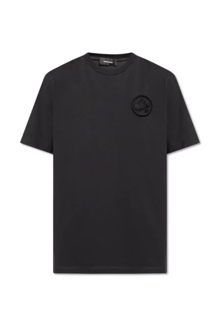 Dsquared2 Logo Patch Crewneck T-Shirt