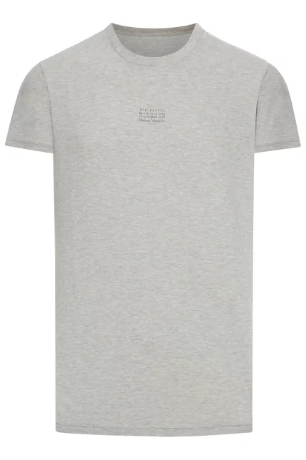 Maison Margiela Numbers-Motif Crewneck T-Shirt