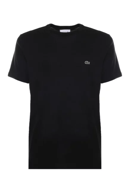 Lacoste Logo-Patch Crewneck Classic-Fit T-Shirt