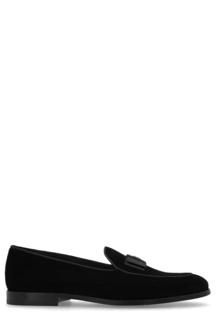 Dolce & Gabbana DG Logo Plaque Loafers