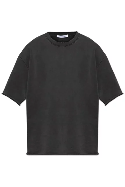 Helmut Lang Logo Patch Vintage Effect T-Shirt