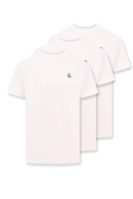 Moncler Pack Of Three Crewneck T-Shirt