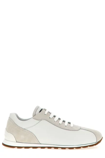 Brunello Cucinelli Monili Chain Detailed Low-Top Sneakers