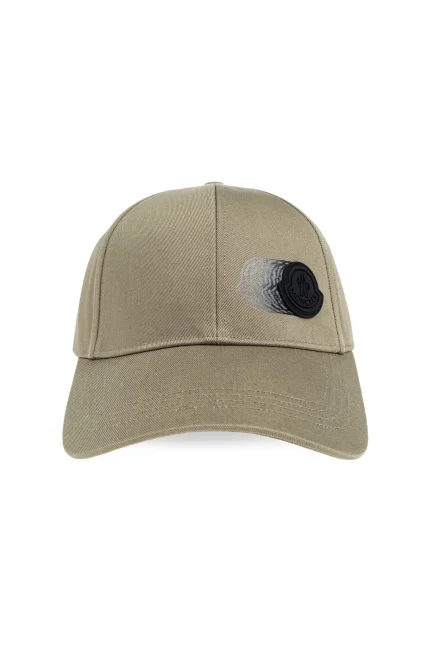 Moncler Logo Patch Baseball Cap