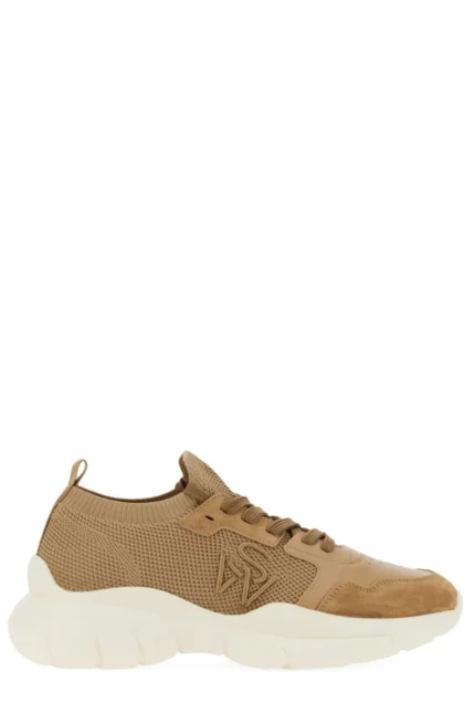Stuart Weitzman 505 Mesh Lace-Up Sneakers