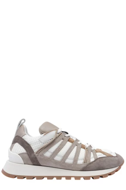 Brunello Cucinelli Shiny Loop Detailed Runners