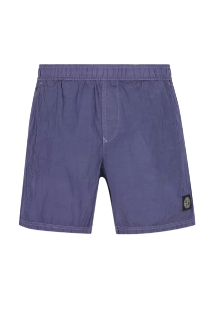 Stone Island Compass-Patch Swim Shorts