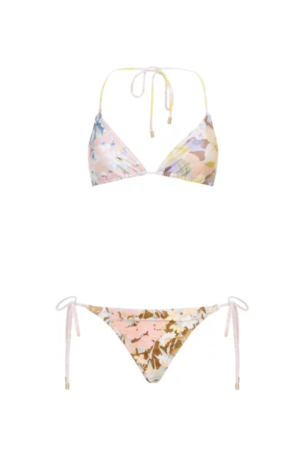 Zimmermann Pop Mini Tri Bikini Set