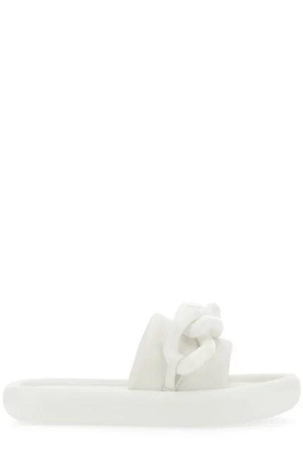 Stella McCartney Air Chain-Embellished Slip-On Slides
