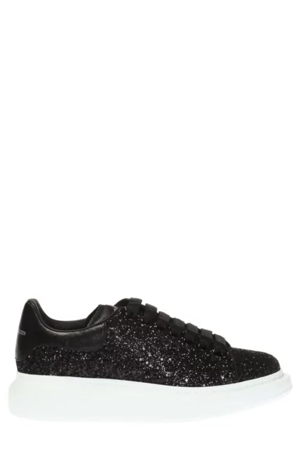 Alexander McQueen Oversized Glitter Sneakers