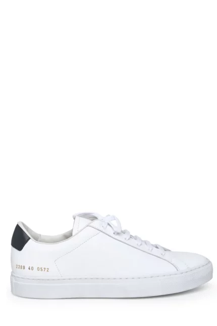 Common Projects Round-Toe Lace-Up Sneakers