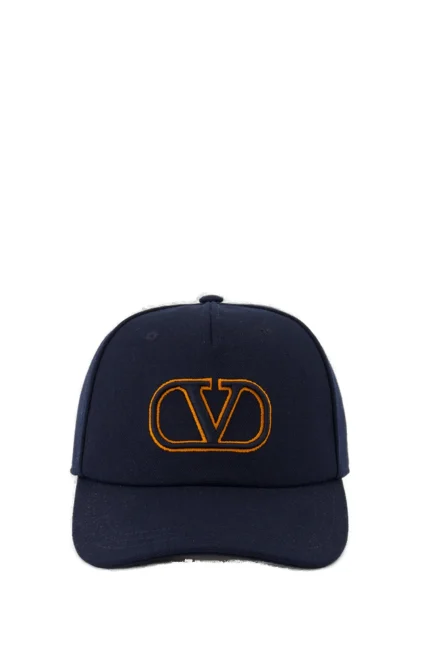 Valentino Logo Embroidered Baseball Cap