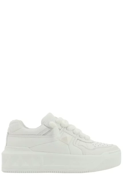 Valentino Garavani One Stud XL Lace-Up Sneakers
