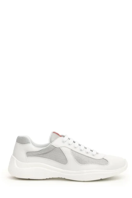 Prada America's Cup Lace-Up Sneakers