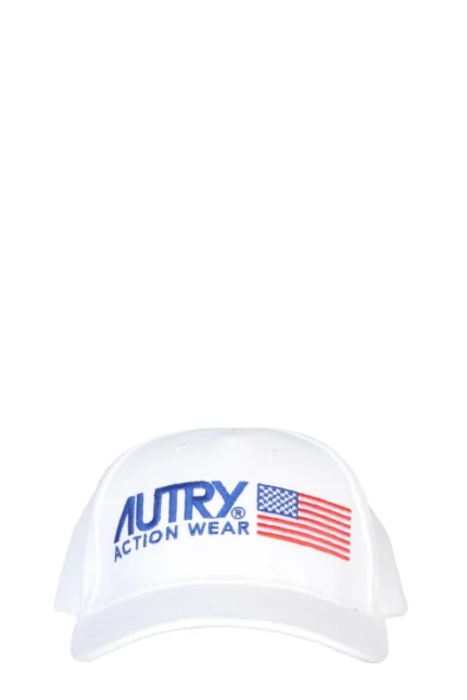 Autry Logo-Embroidered Curved Peak Baseball Cap