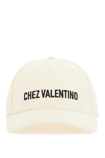 Valentino Chez Valentino Curved Peak Baseball Cap