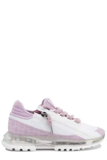 Givenchy Zip Detailed Lace-Up Sneakers