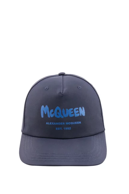 Alexander McQueen Logo Printed Baseball Cap