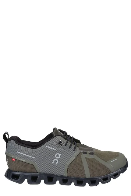 On Running Cloud 5 Waterproof Lace-Up Sneakers