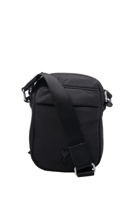AMI Logo Plaque Crossbody Bag