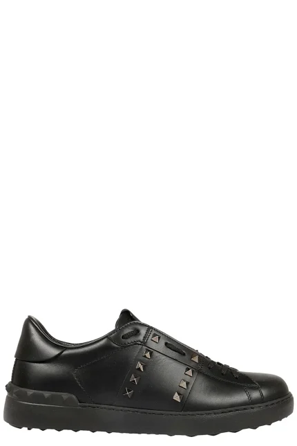 Valentino Garavani Rockstud Untitled Lace-Up Sneakers