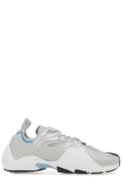 Lanvin Mesh Flash-X Lace-Up Sneakers