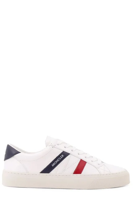 Moncler Monaco 2 Logo Printed Sneakers
