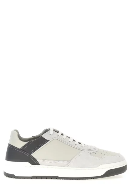 Brunello Cucinelli Logo Printed Low-Top Sneakers