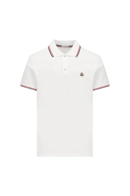 Moncler Logo Patch Polo Shirt