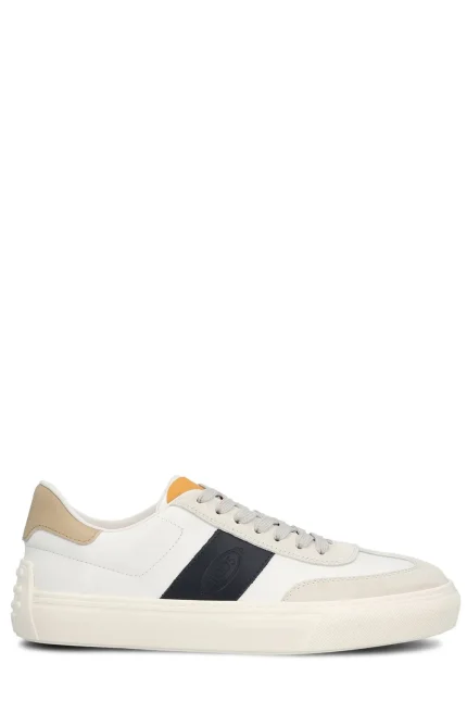 Tod's Round-Toe Lace-Up Sneakers