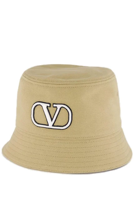 Valentino VLogo Signature Narrow Brim Bucket Hat