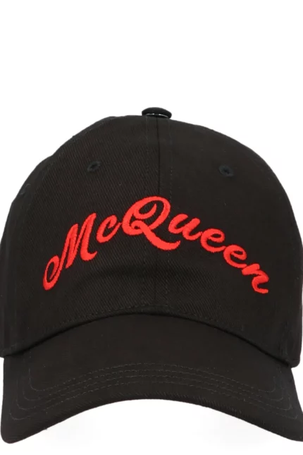 Alexander McQueen Logo Signature Baseball Cap