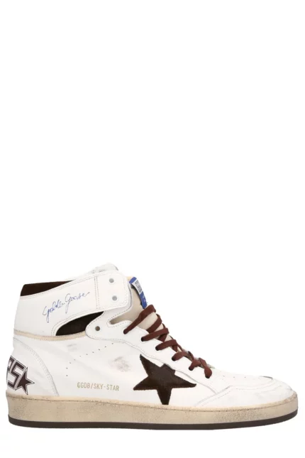 Golden Goose Deluxe Brand Sky Star Lace-Up Sneakers