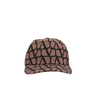 Valentino All-Over Logo Printed Baseball Cap