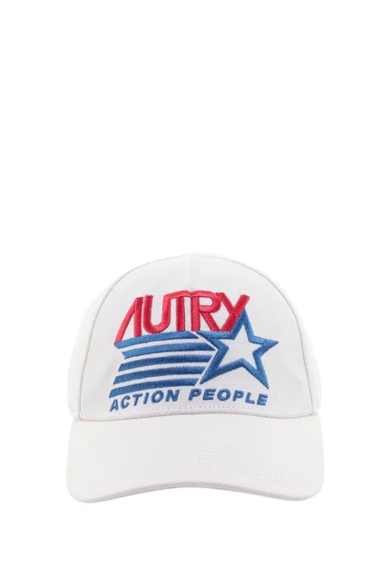 Autry Logo Embroidered Baseball Cap