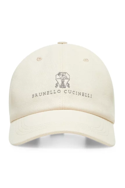 Brunello Cucinelli Logo-Embroidered Baseball Cap