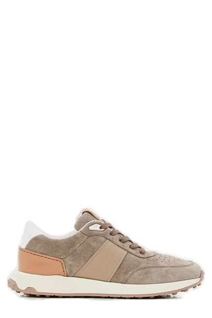 Tod's Panelled Lace-Up Sneakers