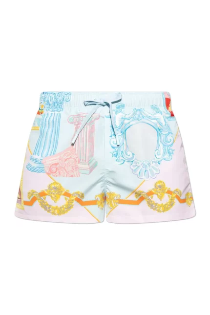 Versace Patterned Swim Shorts
