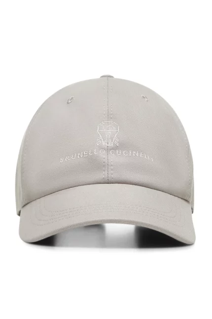 Brunello Cucinelli Logo-Embroidered Baseball Hat