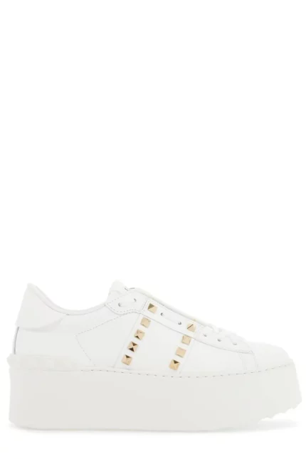 Valentino Rockstud Low-Top Platform Sneakers